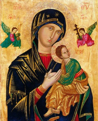 Ikona Matki Bożej Nieustającej Pomocy reprodukcja